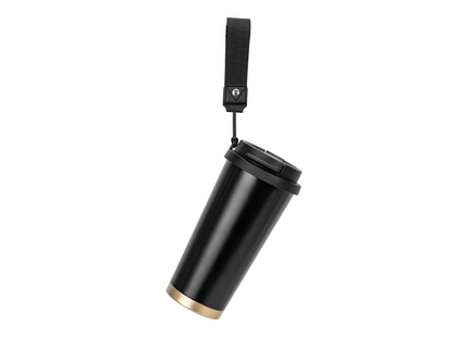 Thermos bottle with drinking cup as lid 500 ml, blue
