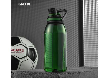 Gourde de sport homme 500 ml, verte