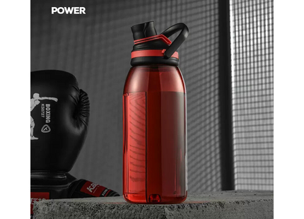 Gourde de sport homme 500 ml, rouge