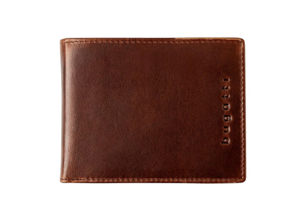 Portefeuille Bugatti Romano marron foncé