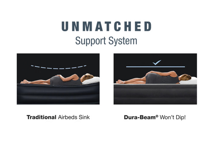 Lit pneumatique Intex Dura Beam Deluxe Supreme Twin 99 x 191 x 51 cm