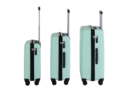 KOOR Manila 3-piece travel suitcase set, Mint