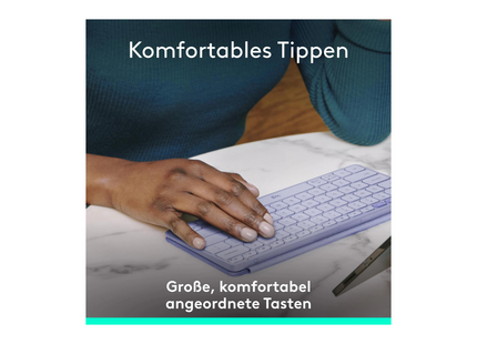 Logitech keyboard Keys-To-Go 2 purple