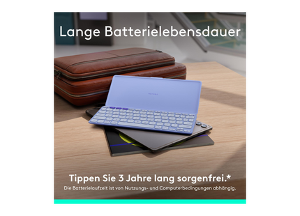 Logitech keyboard Keys-To-Go 2 purple
