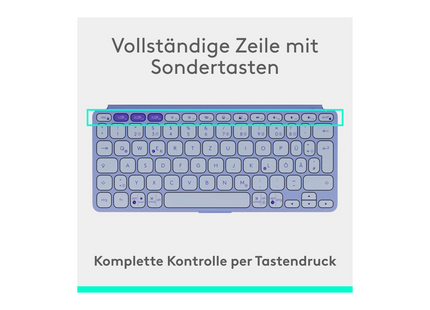 Logitech keyboard Keys-To-Go 2 purple