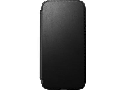 Nomad Modern Leather Folio iPhone 15 Pro Max Black