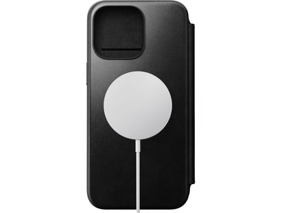 Nomad Modern Horween Leather Folio iPhone 15 Pro Max