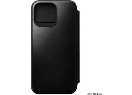 Nomad Modern Horween Leather Folio iPhone 15 Pro Max