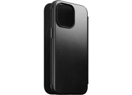 Nomad Modern Horween Leather Folio iPhone 15 Pro Max