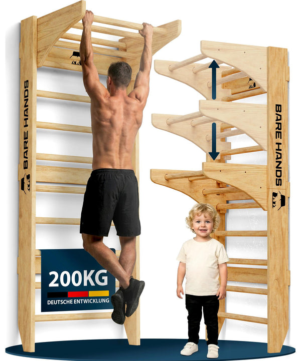 Bare Hands Bare Hands Sprossenwand Holz 200 kg