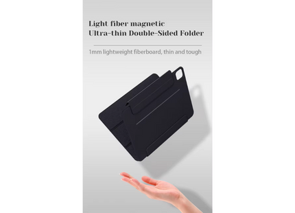 Trifold Magnetic Case für Apple iPad Pro 11", Schwarz