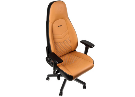 noblechairs Gaming-Stuhl ICON Echtleder Cognac