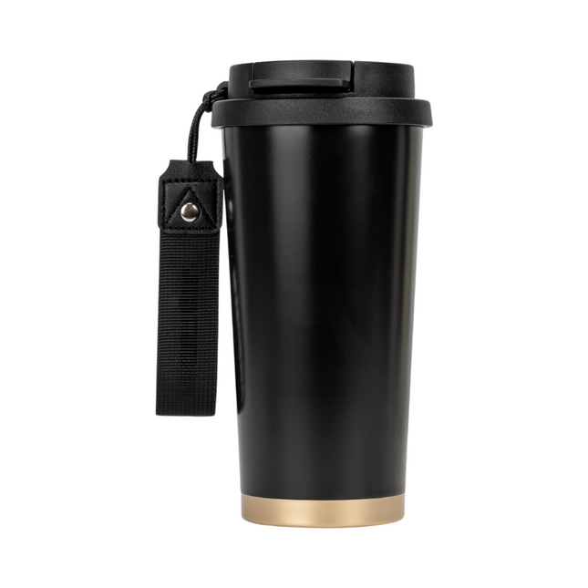 Tasse à café isotherme à emporter 500 ml, blanc crème