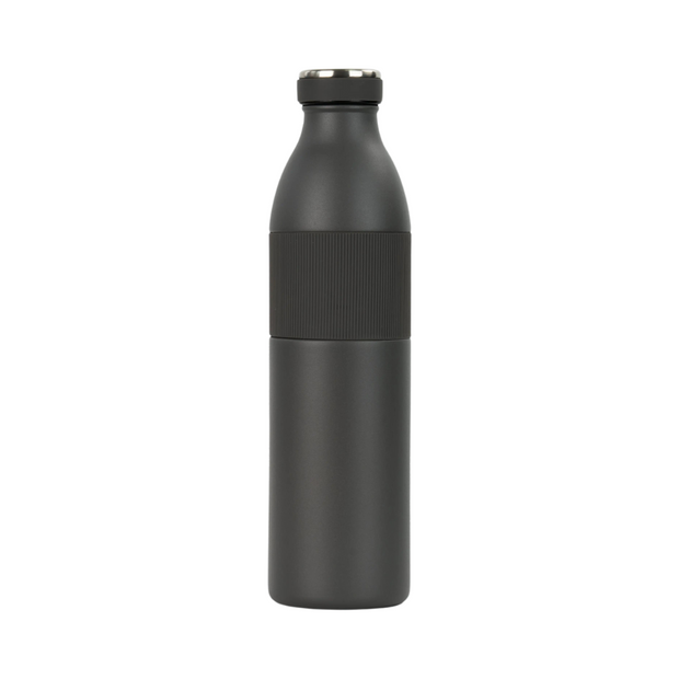 Doppelwandige Thermo-Trinkflasche 500 ml, Grau