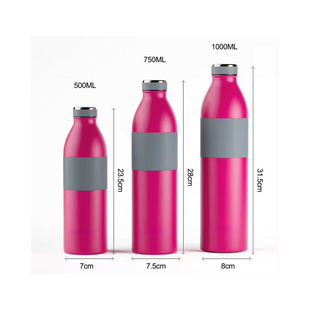 Doppelwandige Thermo-Trinkflasche 500 ml, Grün