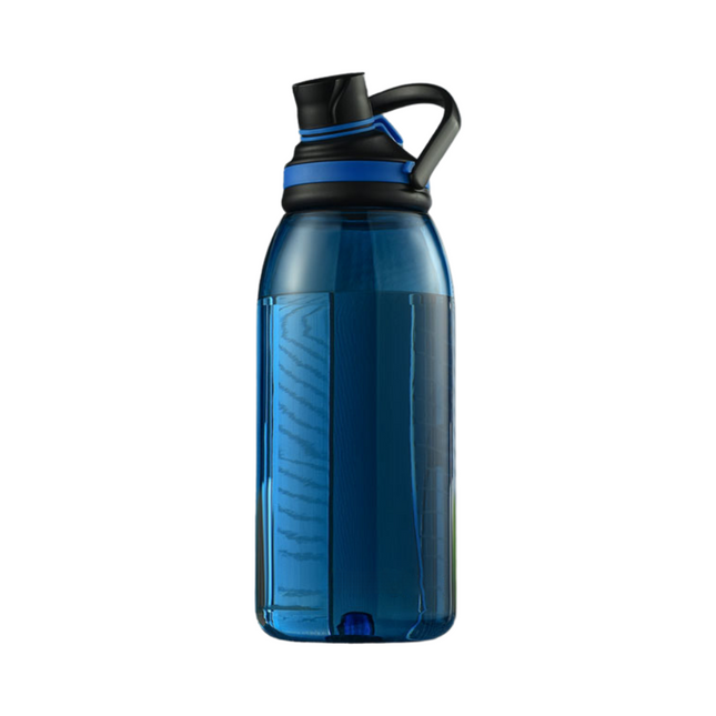 Gourde de sport homme 500 ml, bleue