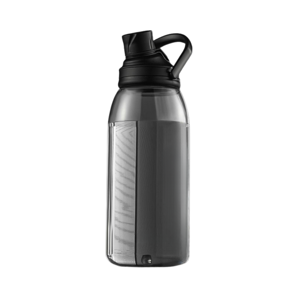 Sport Trinkflasche Men 500 ml, Transparent