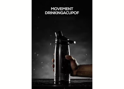 Sport Trinkflasche Men 500 ml, Schwarz