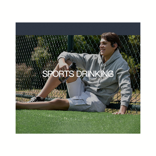 Sport Trinkflasche Men 500 ml, Blau