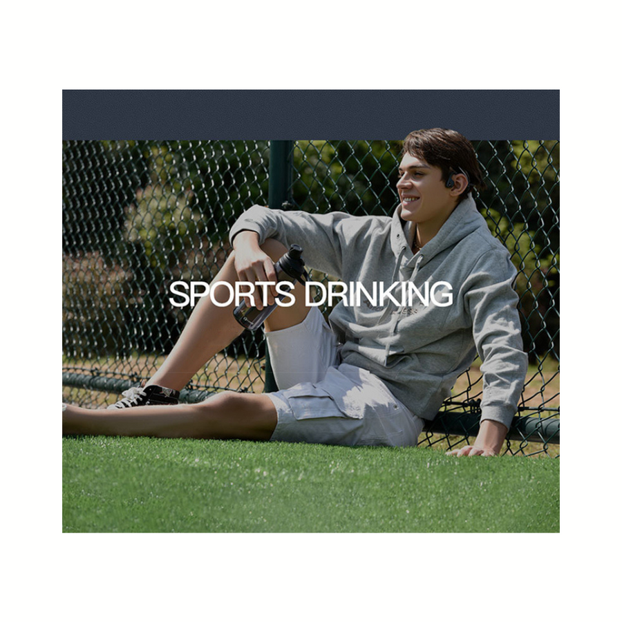 Sport Borraccia Men 500 ml, Trasparente