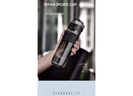 Sport Trinkflasche Gym 650 ml, Blau