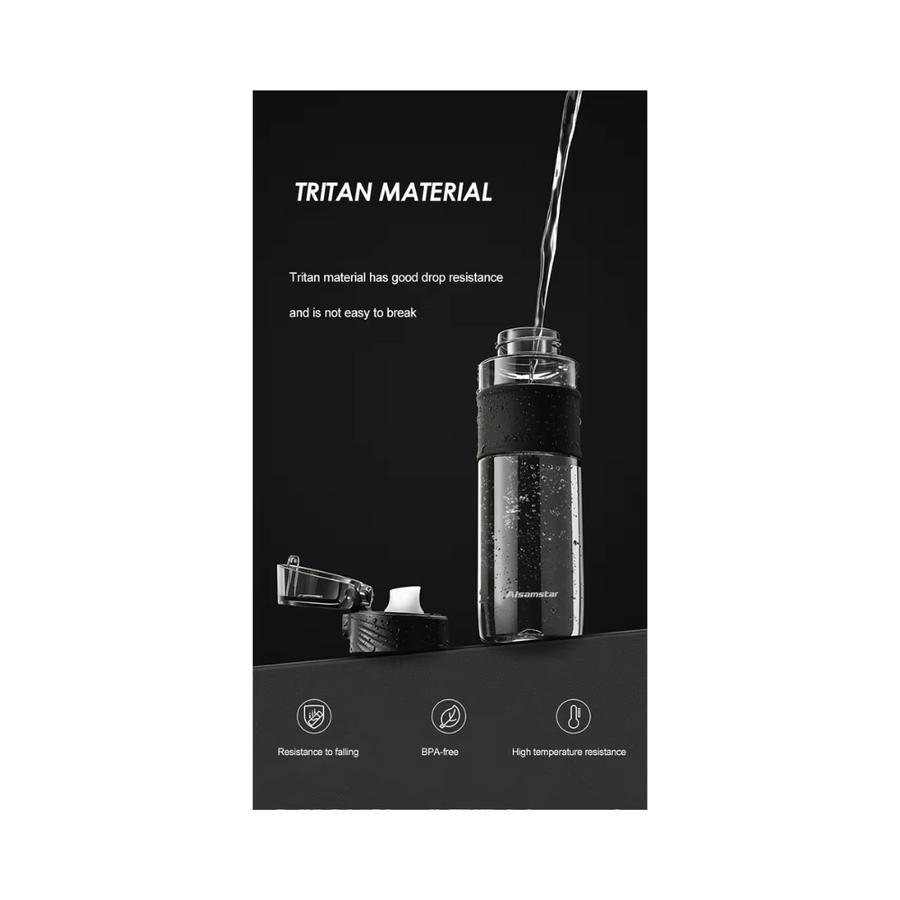 Sport Borraccia Gym 650 ml, Grigio