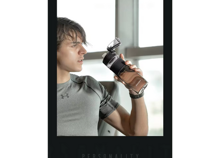 Sport Trinkflasche Gym 650 ml, Blau