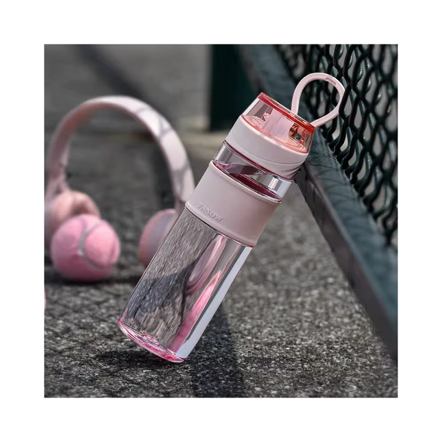 Gourde de sport Gym 650 ml, rose