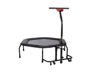 Trampoline de fitness HAMMER JumpStep Pro avec marchepied