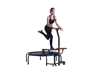 Trampoline de fitness HAMMER JumpStep Pro avec marchepied