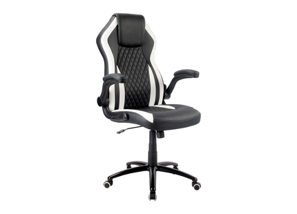Racing Chairs chaise de jeu CL-RC-BW-2 noir/blanc
