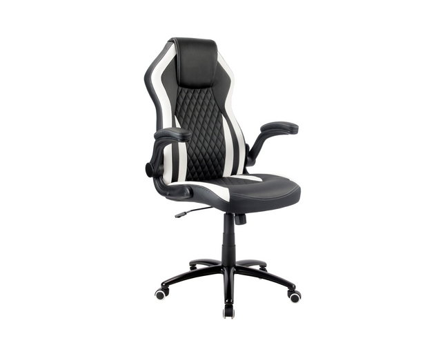 Racing Chairs chaise de jeu CL-RC-BW-2 noir/blanc