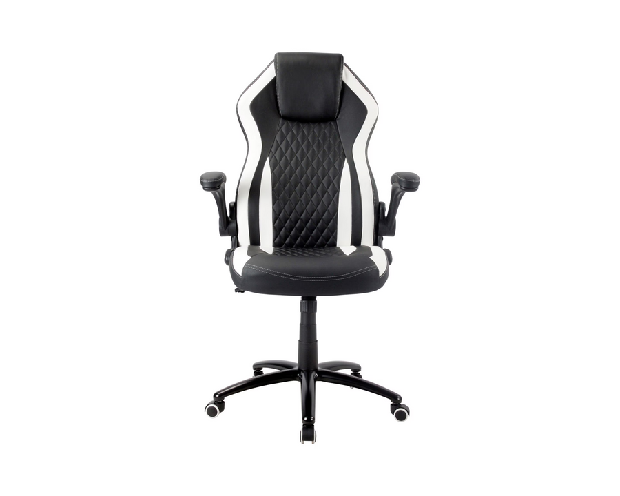Racing Chairs Sedia da gaming CL-RC-BW-2 Nero/Bianco
