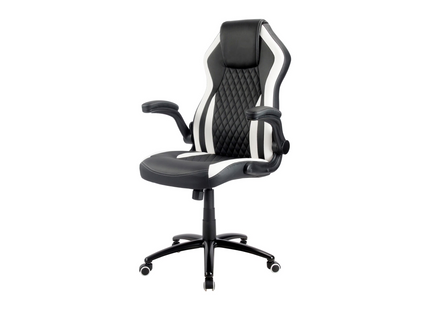 Racing Chairs chaise de jeu CL-RC-BW-2 noir/blanc