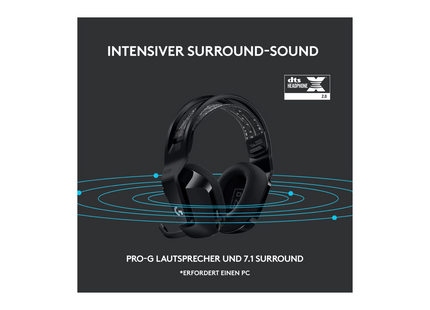Logitech Headset G733 Lightspeed Black