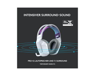 Casque Logitech G733 Lightspeed Blanc