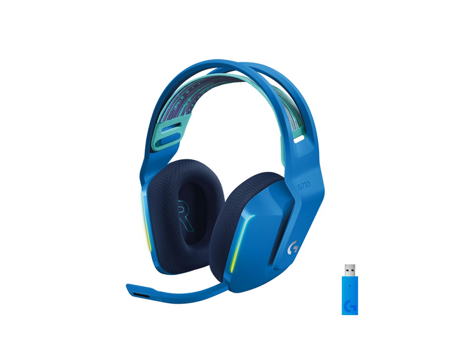 Casque Logitech G733 Lightspeed Bleu
