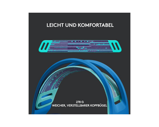 Casque Logitech G733 Lightspeed Bleu