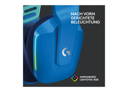 Logitech Headset G733 Lightspeed Blue