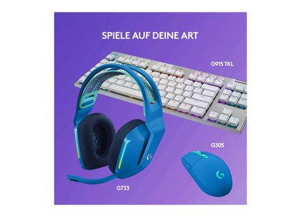 Logitech Headset G733 Lightspeed Blue