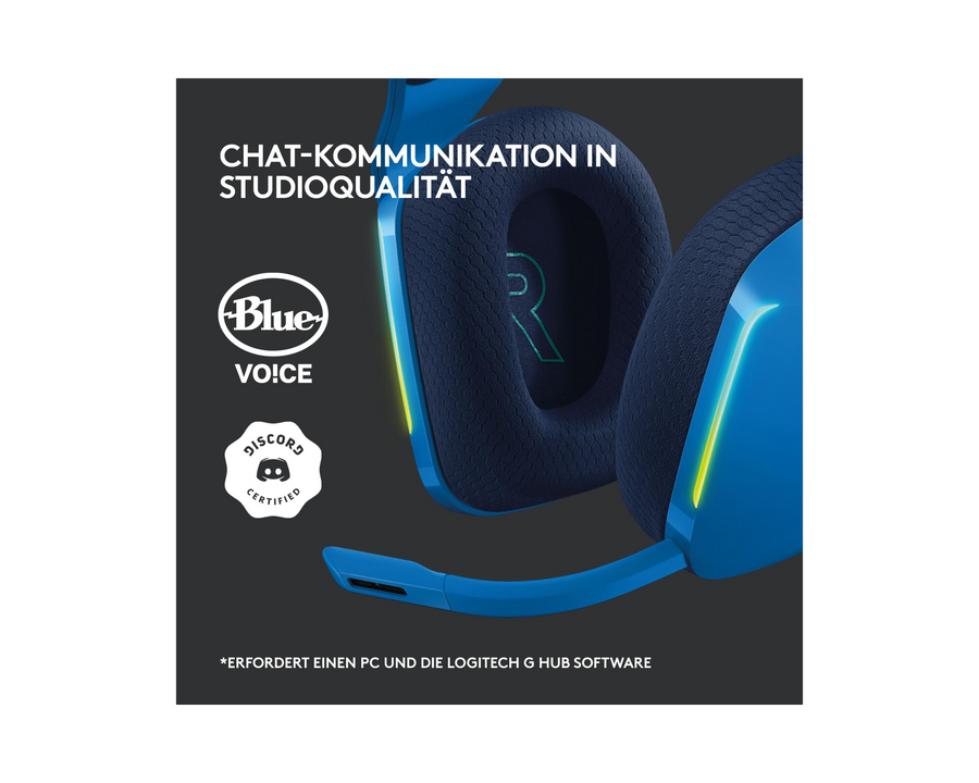 Logitech Headset G733 Lightspeed Blu