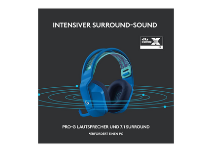 Logitech Headset G733 Lightspeed Blue