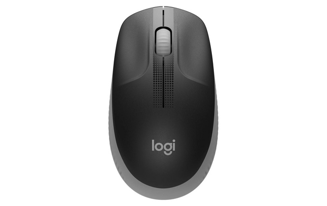 Logitech Mouse M190 Grey/Black, wireless