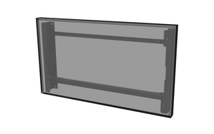 Support mural Peerless-AV EWL-55XE4F pour LG 55XE4F, paysage