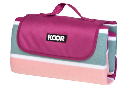 KOOR Picknickdecke Lido-Magenta 135 x 160 cm