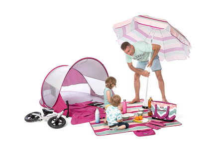 KOOR Picknickdecke Lido-Magenta 135 x 160 cm