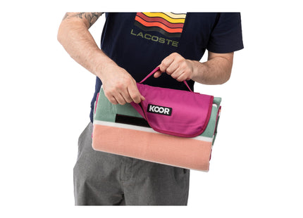 KOOR Picknickdecke Lido-Magenta 135 x 160 cm