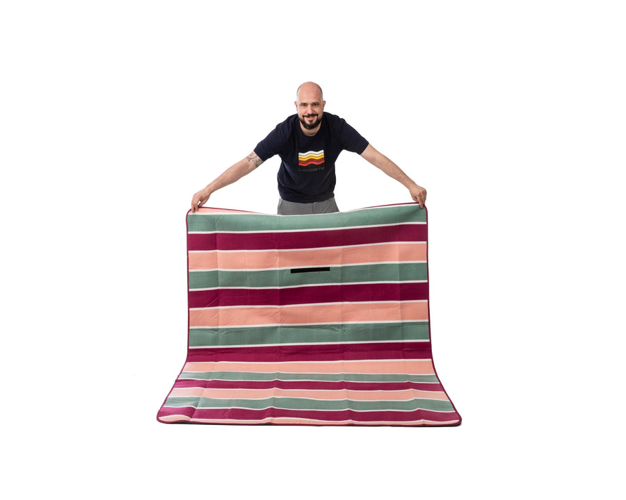 KOOR Coperta da picnic Lido-Magenta 135 x 160 cm