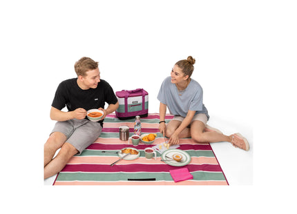 KOOR Picknickdecke Lido-Magenta 135 x 160 cm
