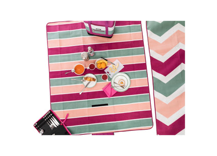 KOOR Picknickdecke Lido-Magenta 135 x 160 cm